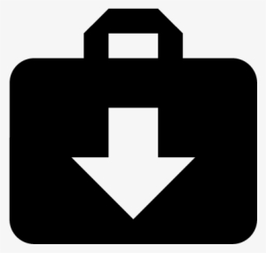 Suitcase With Down Arrow Vector - ऐप Vidmate एप्स डाउनलोड