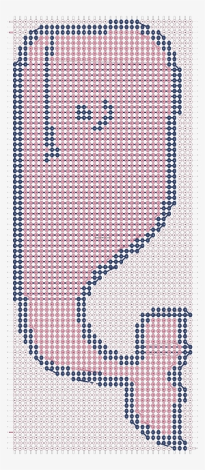 Alpha Pattern - Vineyard Vines Friendship Bracelet Design