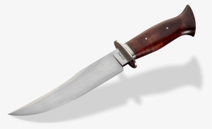 Thayer Knife With Brown Handle - Knife