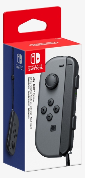 Nintendo Switch Joy Con Controller Left Grey - Nintendo Switch Joy Con