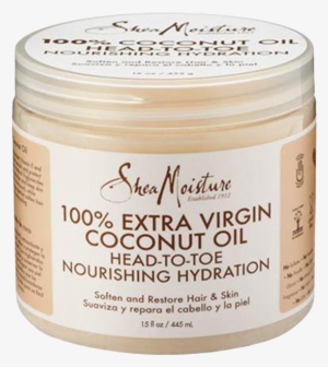 100% Extra Virgin Coconut Oil Head To Toe Nourishing - Shea Moisture - Coconut Oil 100 Extra Virgin - 15 Oz.