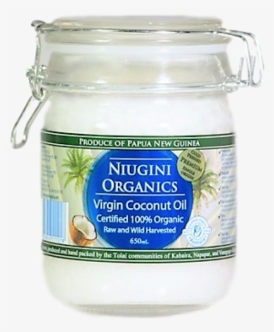 Niugini Organic Coconut Oil 650ml Extra Virgin, Cold - Niugini Organics Raw Virgin Coconut Oil 650ml *staff