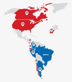 Mapa-mundi - World Map No Labels