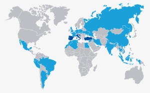 Mapamundi Sin Nombres Para Web301120117 - World Map Black And White Png