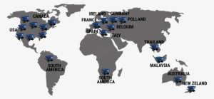 Mapa-mundi - World Map Stencil