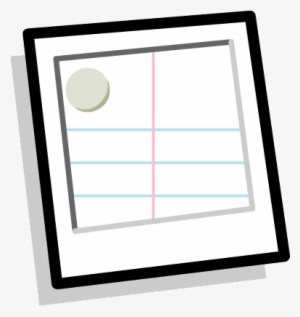 Lined Paper Background Clothing Icon Id - Club Penguin Paper
