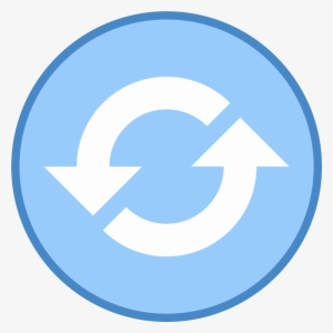 There Are 2 Circular Lines Following Each Other With - Blue Dollar Sign Icon