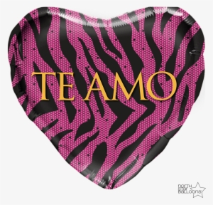 Te Amo Pink Zebra 18 In*