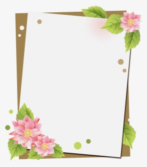 Фотки Borders And Frames, Borders For Paper, Paper - Decoradas Marco De Hoja