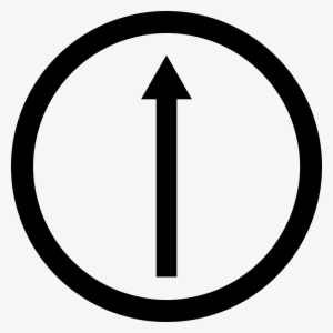 Circle Arrow Up - Exclamation Mark Icon Svg