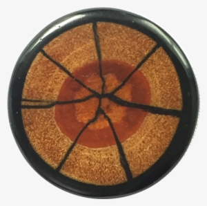 Large Red Brown Black Round Wood Natural Sibucao Nut - Hardwood