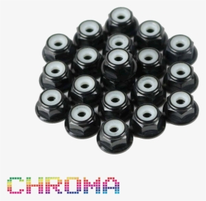 Chroma Black Anodized - Locknut