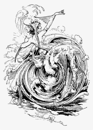 The Whirlpool Png Images 438 X - Oz Mermaid 2 Shower Curtain