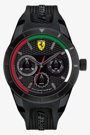 Ferrari Uae Flag Watch - Scuderia Ferrari 0830259 Red Rev T Watch -