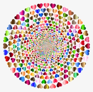 Life's Whirlpool - Colorful Circle Fractal