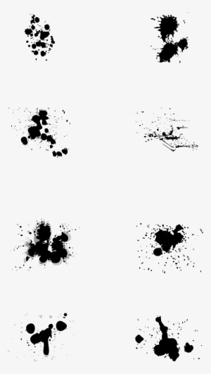 Png Splatter Resource - Procreate Brushes Paint Splatter