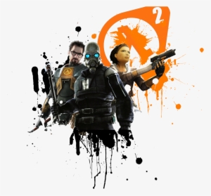 Hd Transparent Picture Half Life 2 - Half-life 2 Combine Metrocop Game Art 32x24 Print Poster