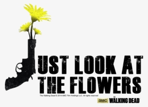 Walking Dead Look At The Flowers Sticker