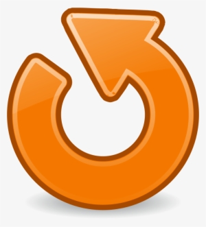 Medium Image - Refresh Icon Png Orange
