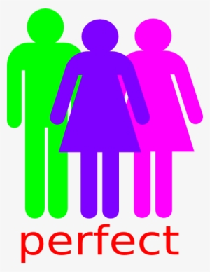 And 2 Girls Stick Figure - Male And Female Toilet Signs