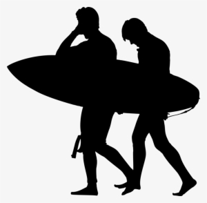 Surfing Silhouette Computer Icons Download - Hands On Hips Silhouette
