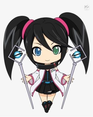 Sega Saturn -chibi By Krizeii - Sega Saturn Sega Hard Girls