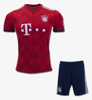 Bayern Munich Football Jersey And Shorts Home 18 - Bayern Munich Jersey