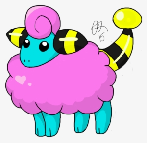 Shiny Mareep By Spufflez - Cartoon