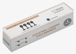 Industrial - Everbilt 8 In. Black Industrial Pipe Shelf Bracket