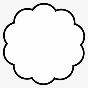 Circular Scallop - Cute Love Message To Husband