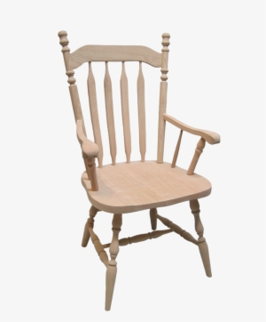 Colonial Bent Arrow Arm Chair - Chair