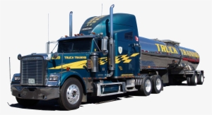 Securing Logs Transported On Pole Trailers - Old Truck Mack Semi