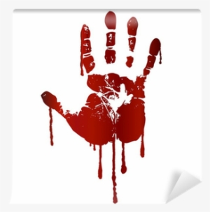 Bloody Hand Print