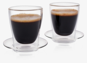Eparé 4 Oz Double Wall Double Espresso Cups - Double Espresso Png