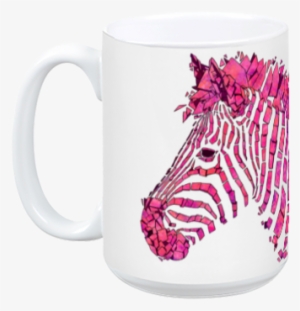 Pink Zebra Mug - Mug
