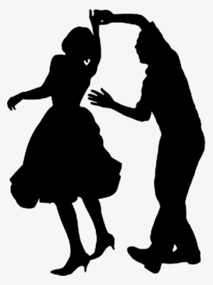 Dance And Demos - Swing Dance Silhouette Png