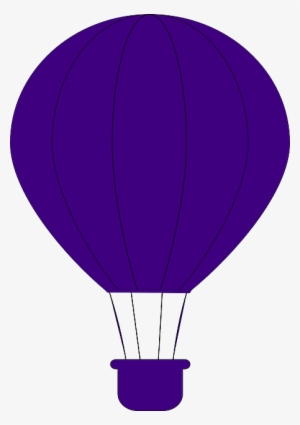Free Vector Graphic - Purple Hot Air Balloon Clipart