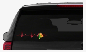 Chicago Blackhawks Heart Beat Decal Looooove Pinterest - Audi