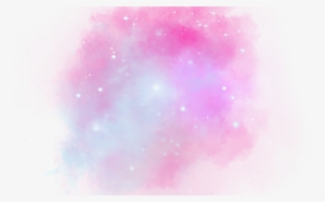 Tumblr Galaxy Rosa Azul Sticker By Luana Silva - Galaxy Transparent Background Ink