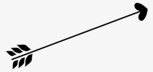 Cupid's Arrow Black N White