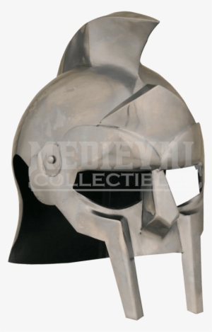 Crested Gladiator Helmet - Gladiator Galea