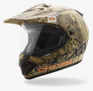 Gladiatore Mossy Oak - Origine "pilota" Jet-style 3/4 Helmet W/blinc Bluetooth