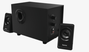 1 Sound System, Black - Hama 2.1-sound-system Ba-2112