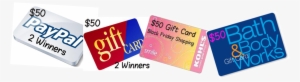 You Can Choose Paypal, Walmart, Target, Amazon, A Favorite - Bath & Body Works Gift Card, $25