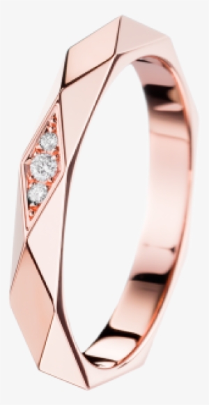 Обручальное Кольцо Розовое Золото