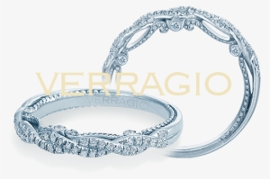 Verragio Insignia-7074w Platinum Wedding Ring / Band