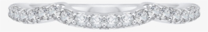 Carizza 18k White Gold Carizza Wedding Band - Wedding Ring