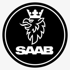 Saab Logo Black And White - Logo Saab