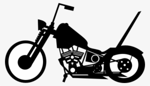 Chopper Clipart Bobber - Bobber Motorcycle Clipart