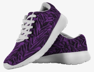 Matsu Royal Purple Bengal Tiger Striped Unisex Running - Shoe